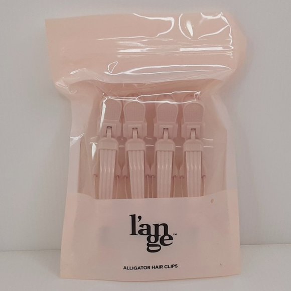 'L'ANGE' EASY-GRIP SECTIONING ALLIGATOR HAIR CLIPS SET OF 4 - Picture 6 of 13